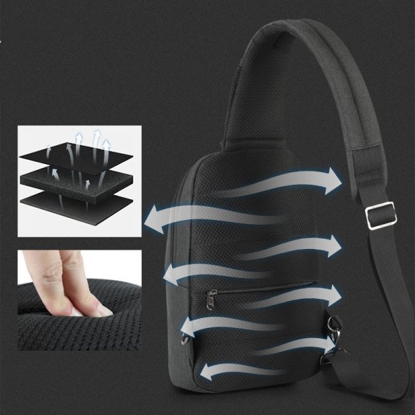 Men's outdoor travel belt bag