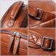 Large-capacity Cowhide Backpack Vegetable Tanned Leather Travel Bag European And American Retro