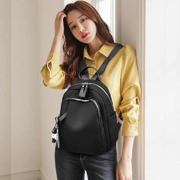 Cross-border Backpack Women New Korean Fashion Trendy Casual Oxford Cloth Travel Outdoor Nylon Women's Backpack