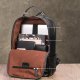 Backpack Men's Backpack Leather Fashion Trend Leisure Travel