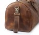 Retro Crazy Horse Leather Travel Bag Handy Fitness Luggage